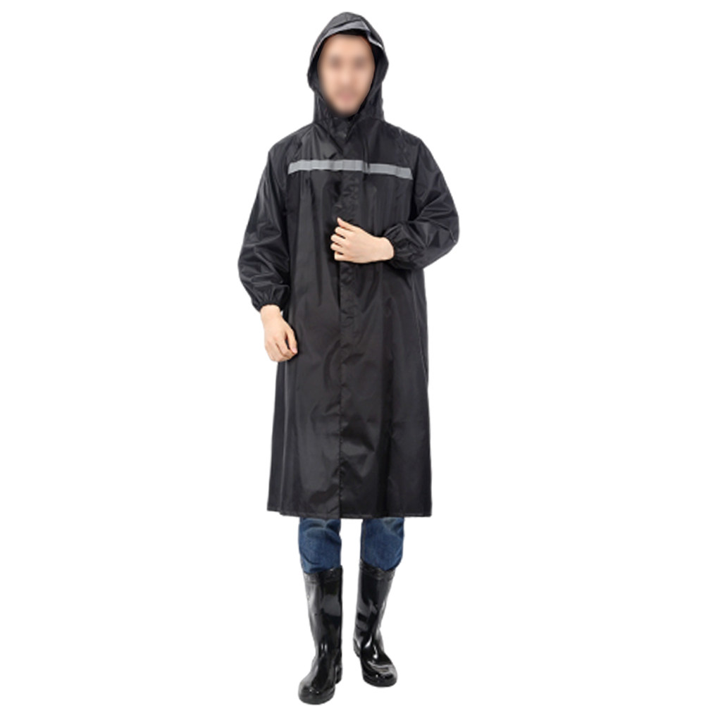 Hunting And Camping In Jungle - Wasserdichter Multifunktions-Regenponcho mit Kapuze, einteiliger Outdoor-Regenmantel