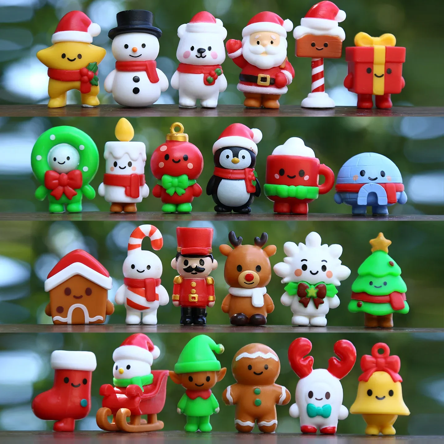 24 Stück Mini-Weihnachtsfigure – Elk Bugle Call Bewertung und Preis